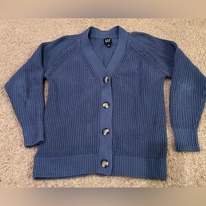 Women’s Blue Gap Button Cardigan Size Small